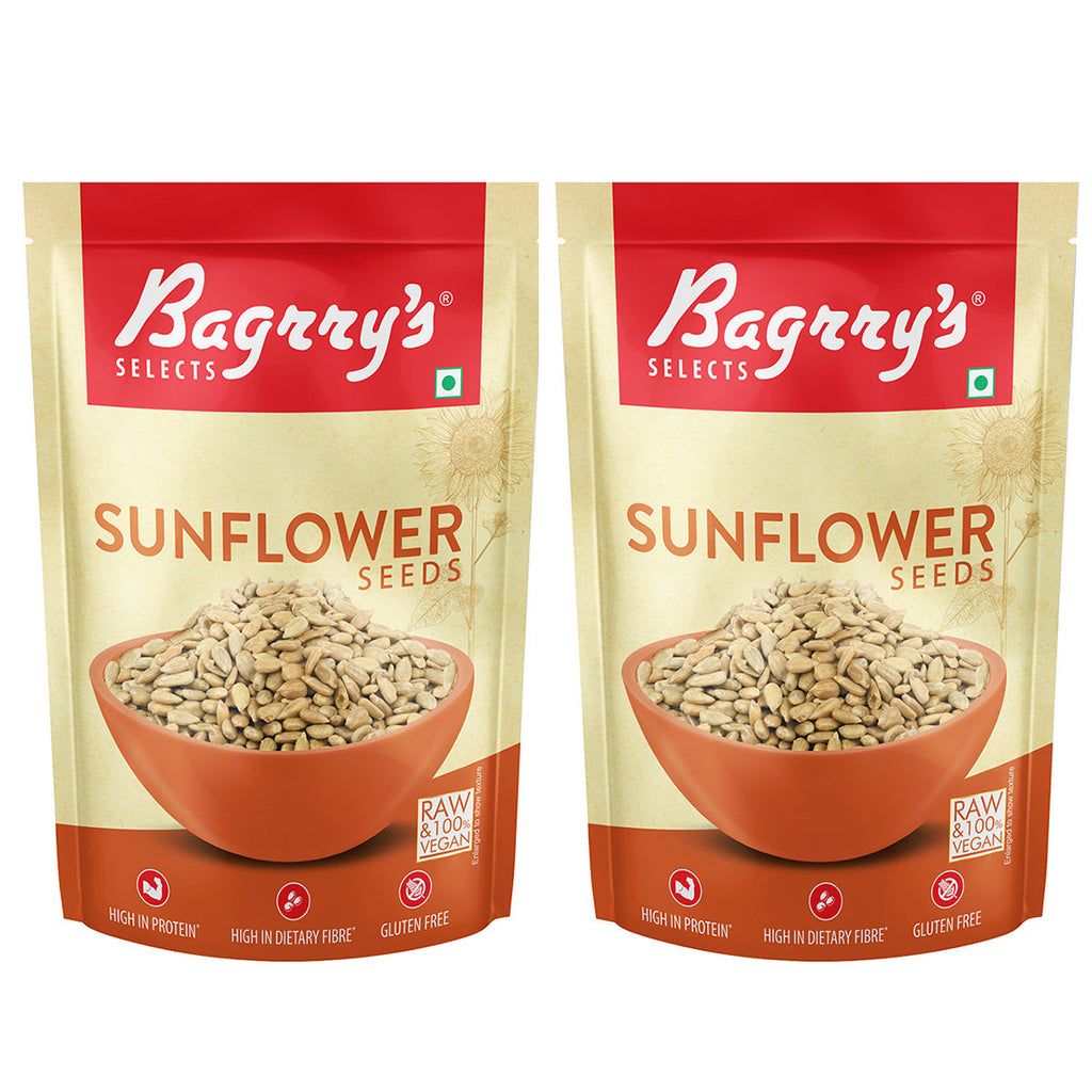 Bagrry's Sunflower Seeds - 250 gms (Pack of 2)