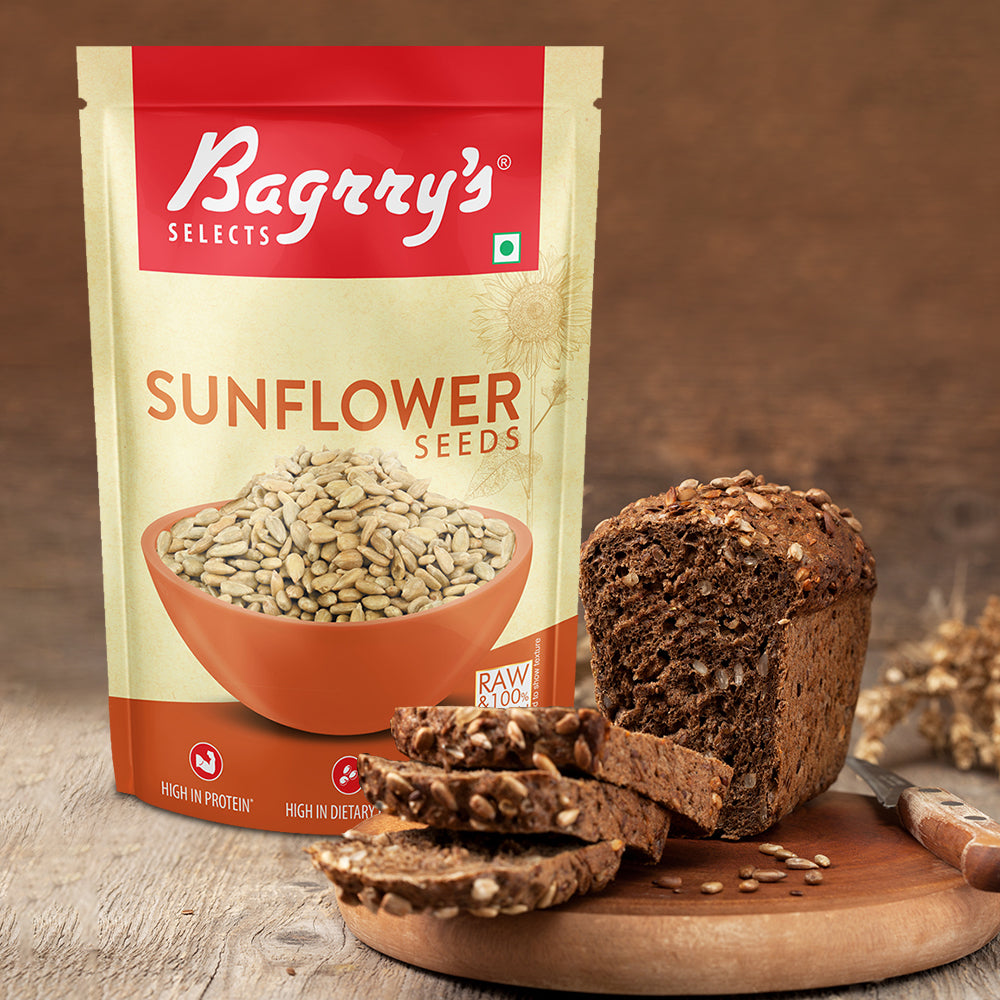 Bagrry's Sunflower Seeds - 250 gms (Pack of 2)
