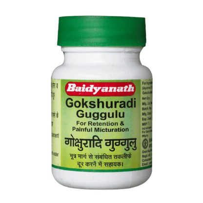 Baidyanath Nagpur Gokshuradi Guggulu - 80 tabs