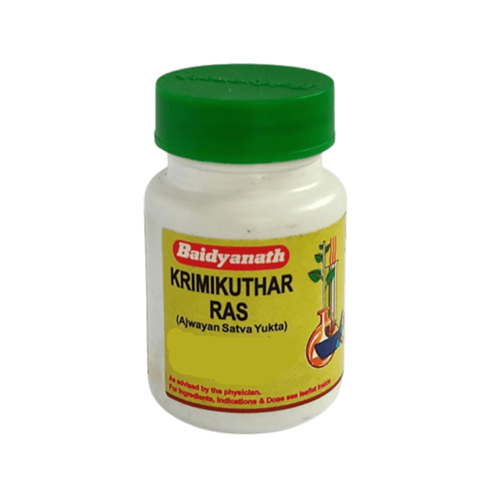 Baidyanath Krimikuthar Ras - 80 Tabs