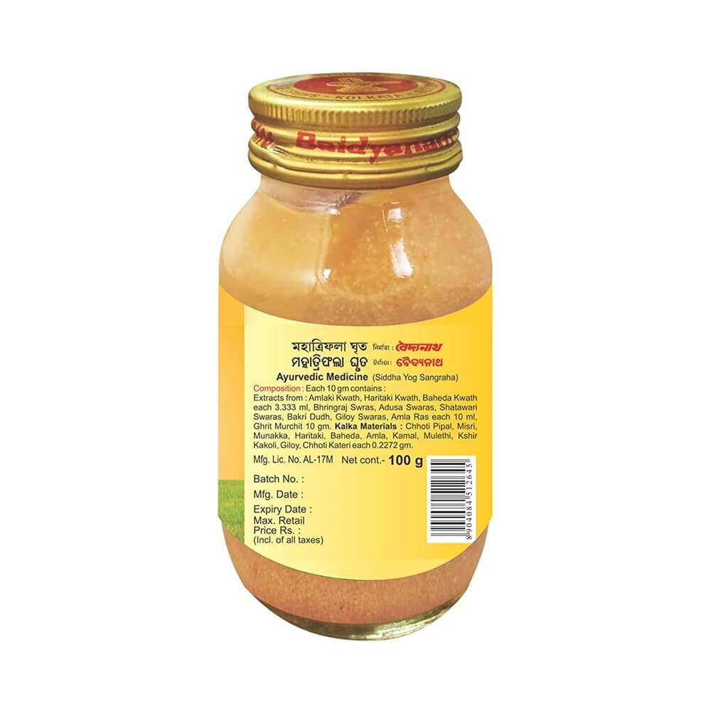 Baidyanath Mahatriphala Ghrita - 100 gms