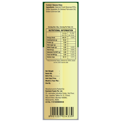 Girnar Chai Nashta - Banana Chips