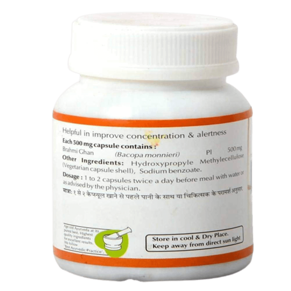 Baps Amrut Brahmi Ghan  - 60 tabs