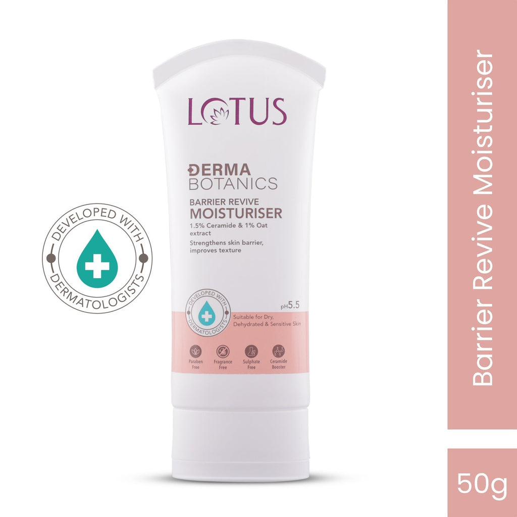 Lotus DermaBotanics Barrier Revive Moisturiser - 50 gms