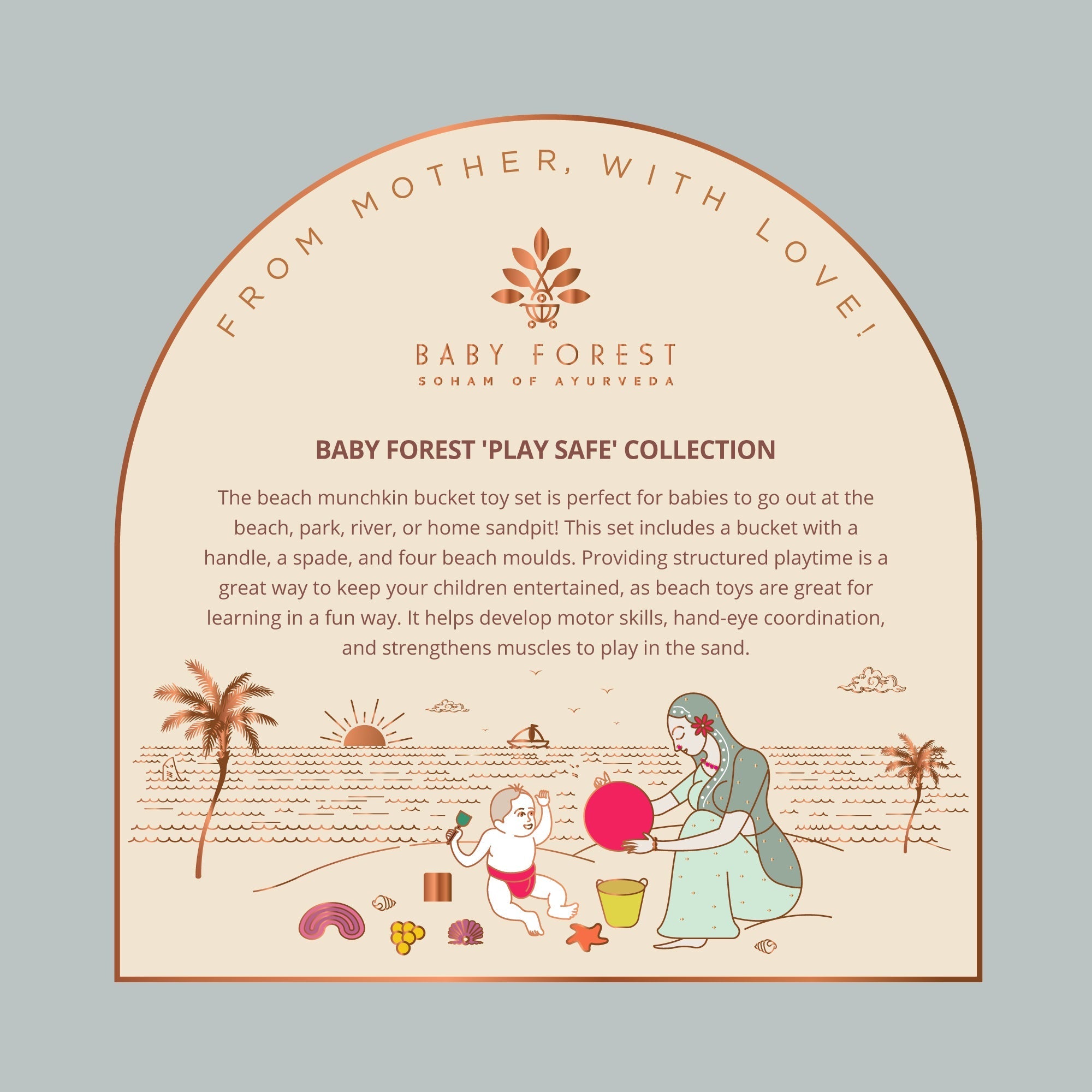 Baby Forest Beach Munchkin Bucket