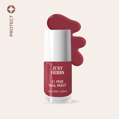 Just Herbs Nail Paints | 21-Free Formula