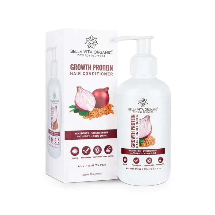 Bella Vita Organic Growth Protein Hair Conditioner - 200 ml