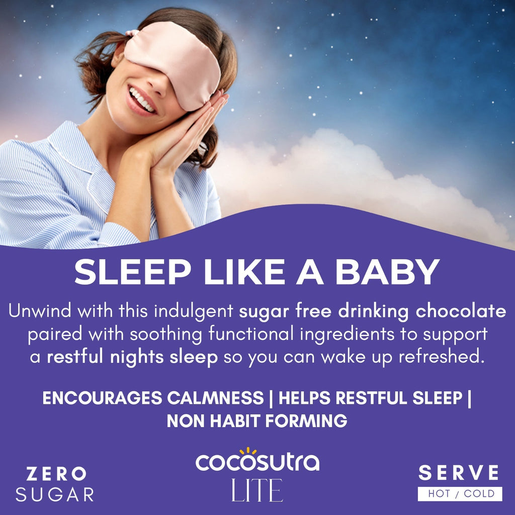 Cocosutra Focus & Relax Sugar Free Drinking Chocolate Mix - 200 gms