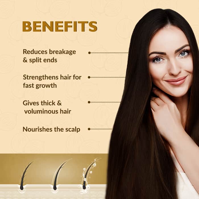 Deemark Onion Hair Oil & Shampoo for Fast Hair Growth