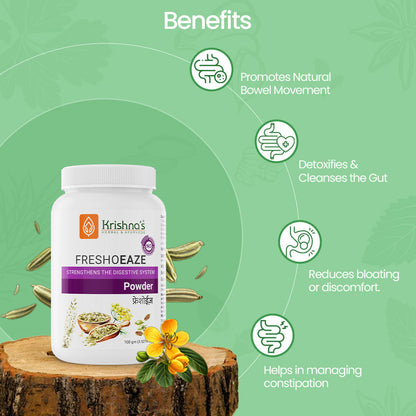 Krishna'S Herbal & Ayurveda Freshoeaze Powder