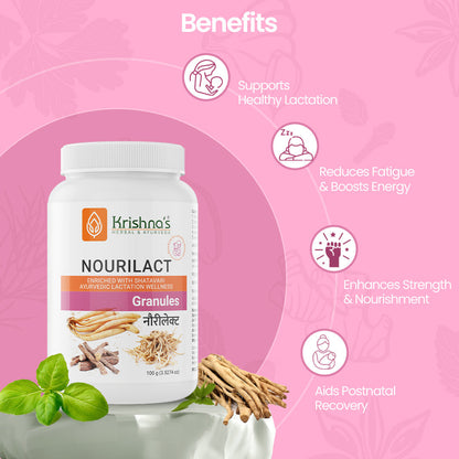 Krishna'S Herbal & Ayurveda Nourilact Granules