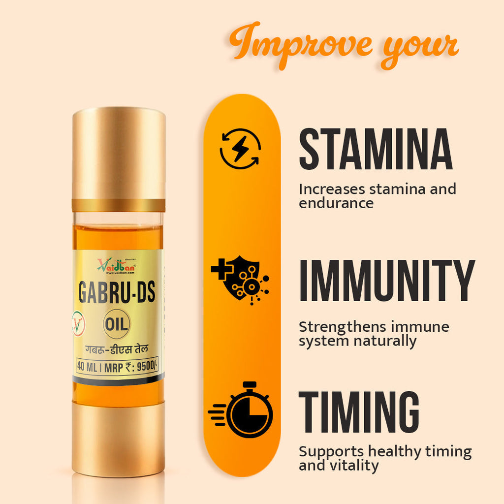 Vaidban Gabru-DS Oil - 40 ml