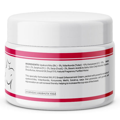 INLIFE Natural B Enhance Cream - 100 gms