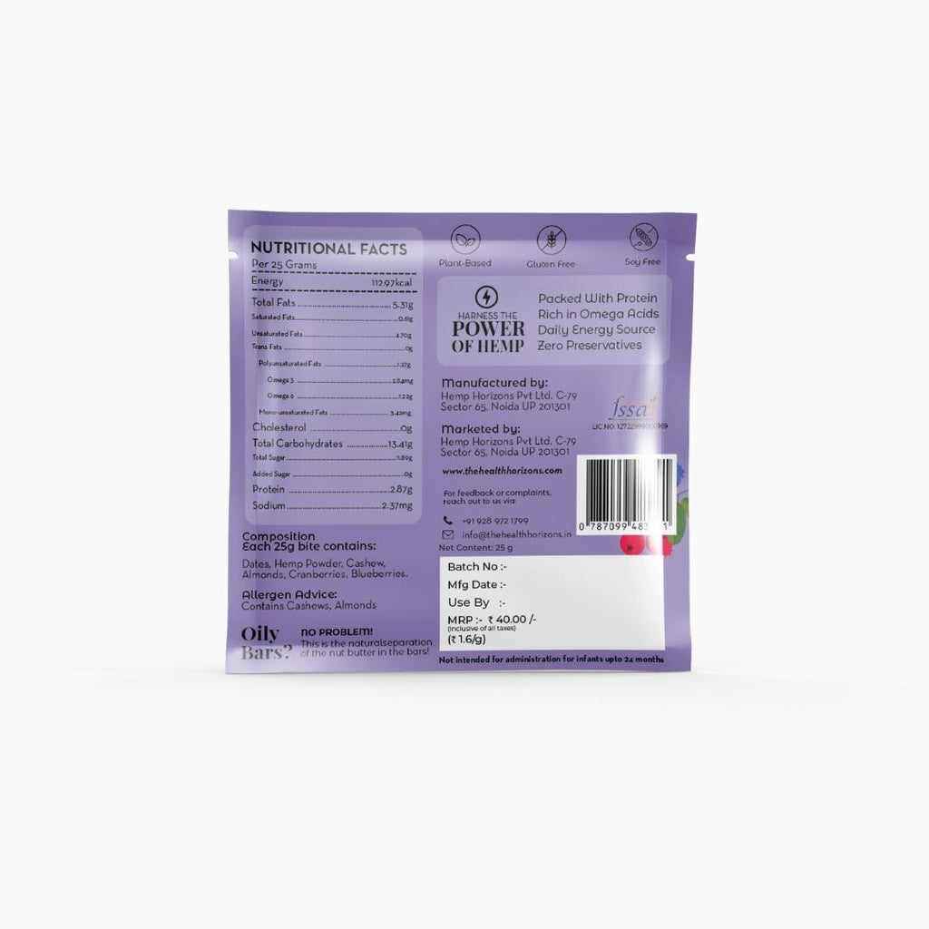 Health Horizons Plant Protein Bite
