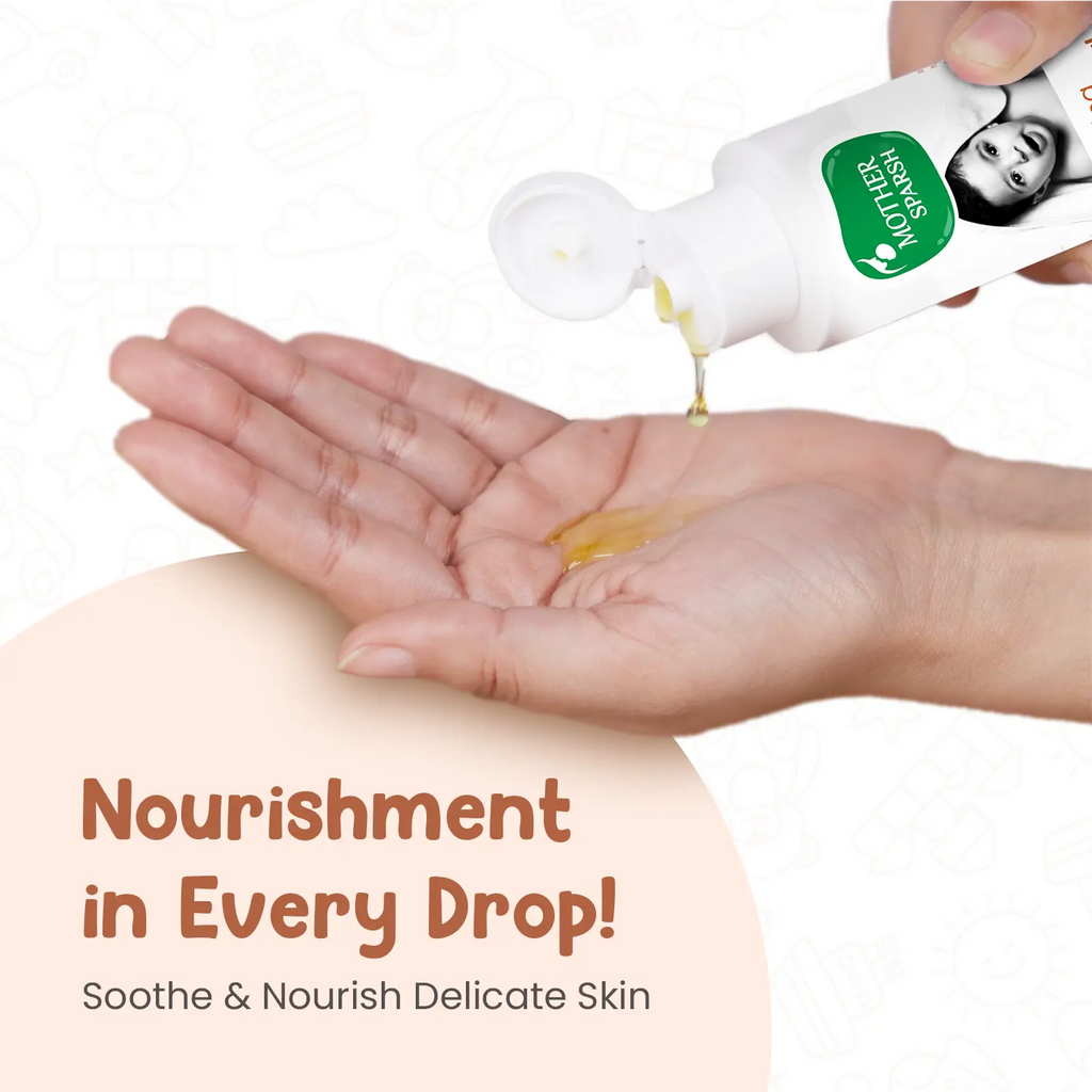 Mother Sparsh Ayurvedic Baby Massage Oil - 100 ml