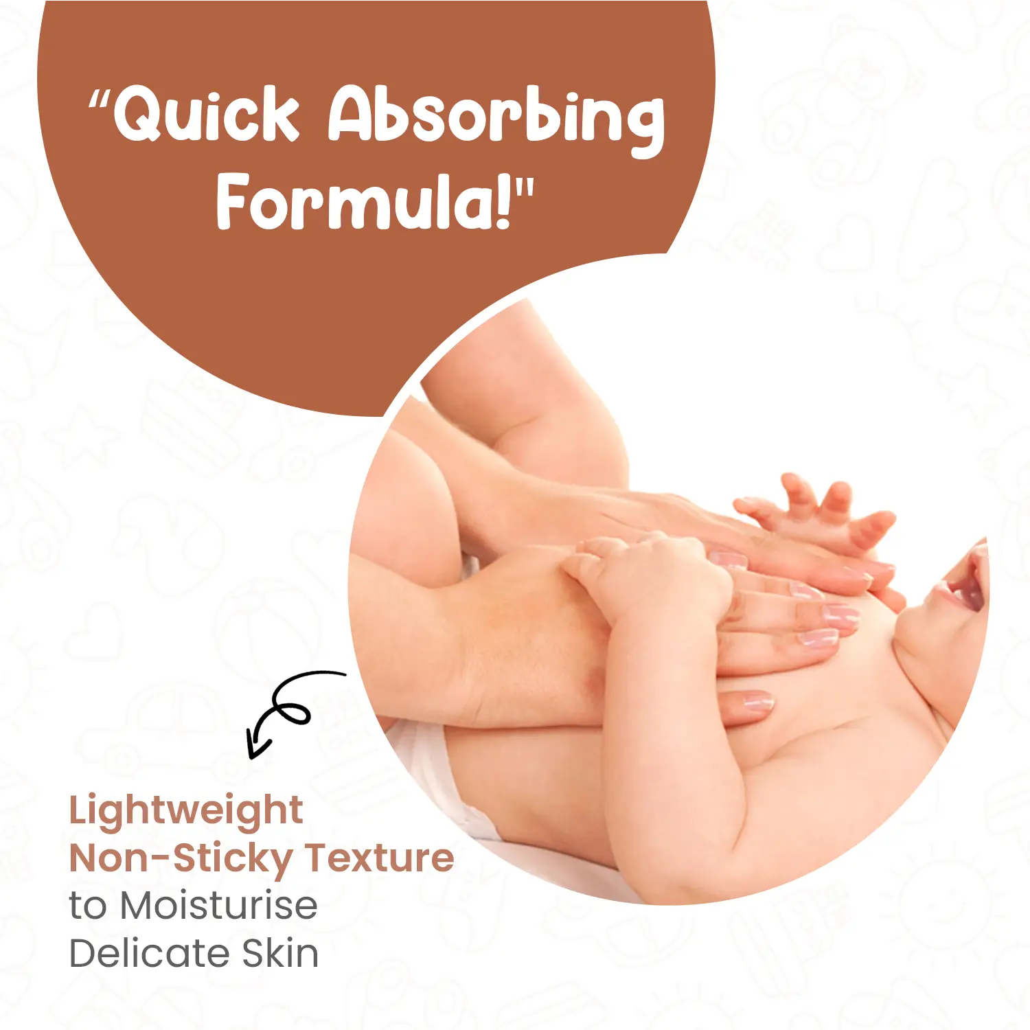 Mother Sparsh Ayurvedic Baby Massage Oil - 100 ml
