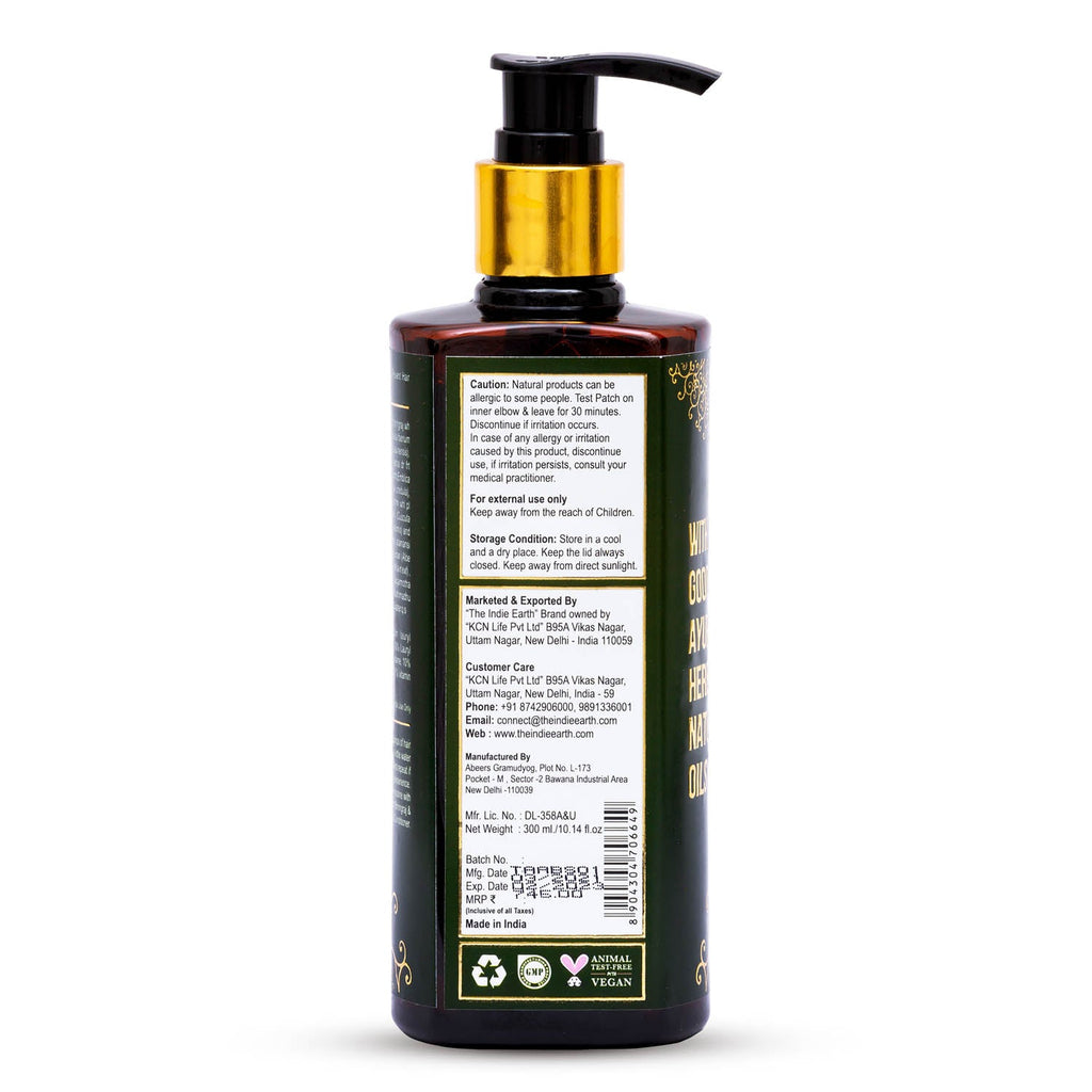 The Indie Earth Bhringraj Amla Hair Cleanser - 300 ml