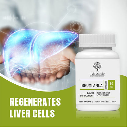 Life Aveda Bhumi Amla Capsules - 60 Capsules