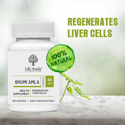 Life Aveda Bhumi Amla Capsules - 60 Capsules