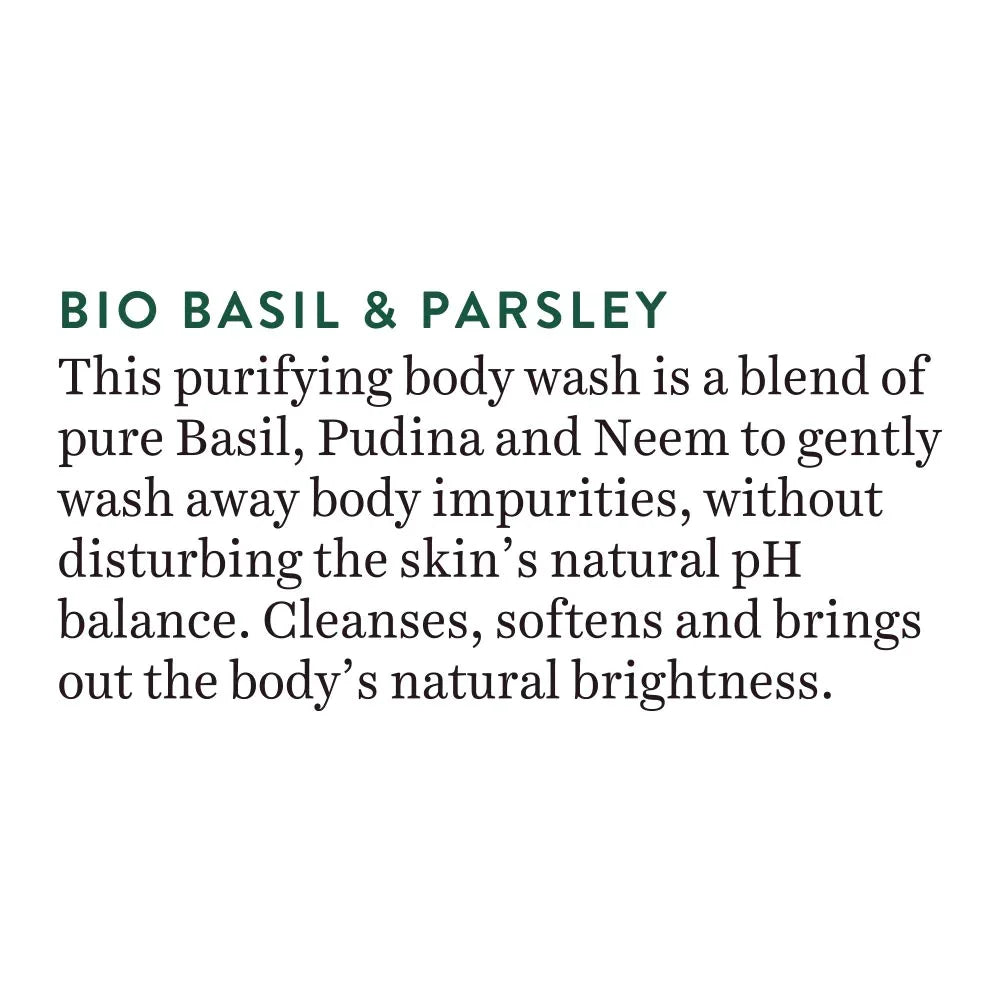 Biotique Bio Basil & Parsley Revitalizing Body Wash - 200 ml