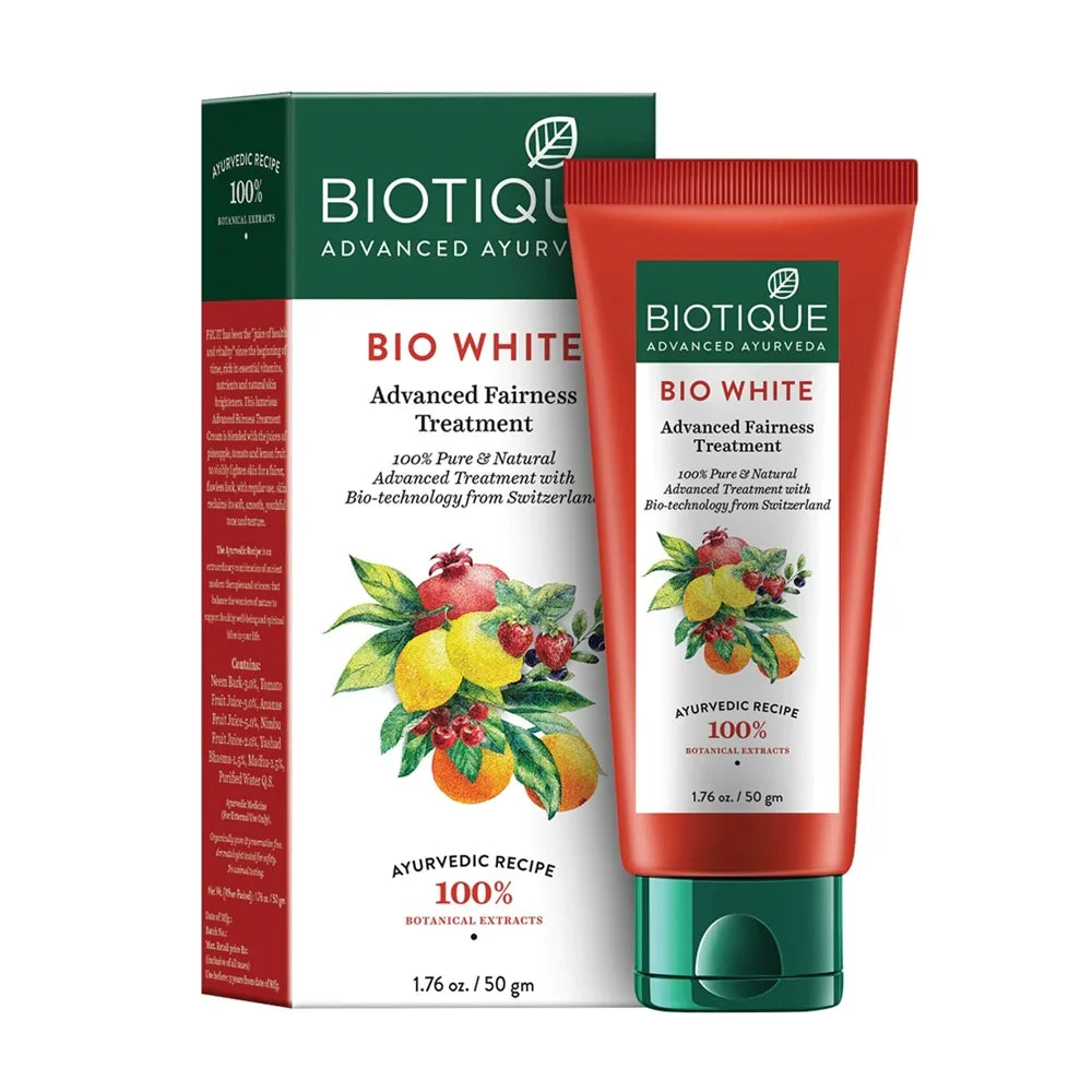 Biotique Face Glo Advanced Brightening Fruit Cream - 50 gms