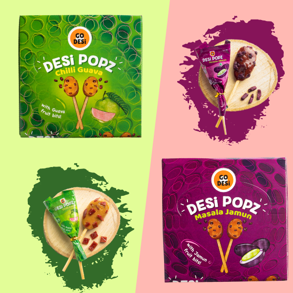 Go Desi POPz Real Fruit Bits Combo - 25 PCS