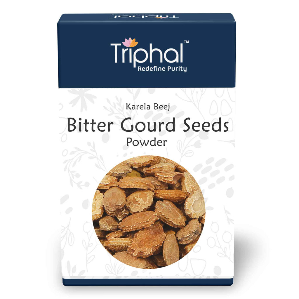 Triphal Bitter Gourd Seeds Powder – Karela Beej Churn – Bitter Melon Seeds