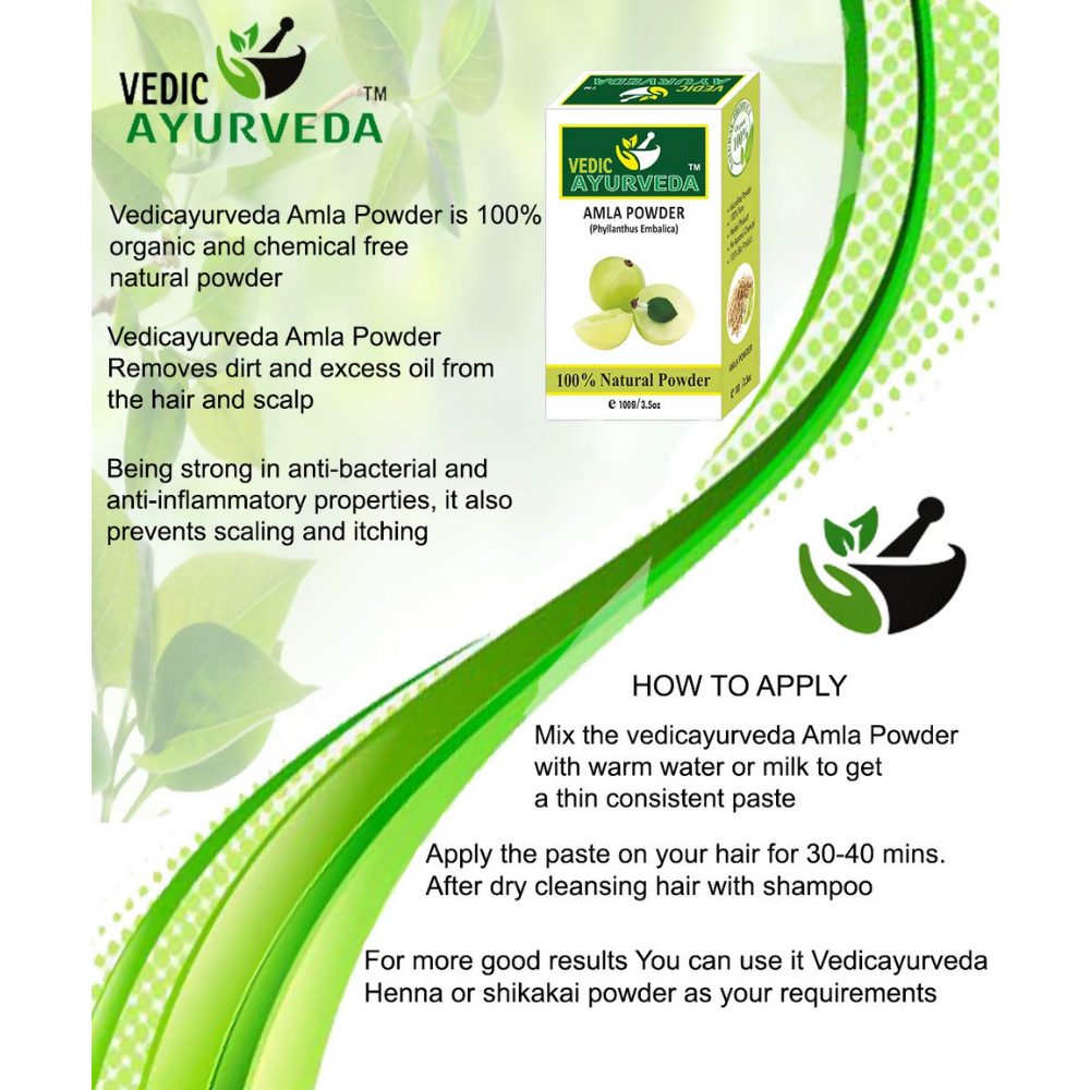 VedicAyurveda Orange Peel Powder and Amla Powder