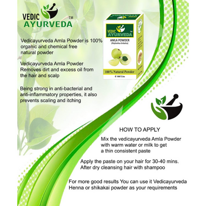 VedicAyurveda Orange Peel Powder and Amla Powder