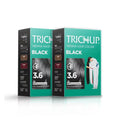 Trichup Henna Hair Color - Black - 120 gms  (Pack of 2)