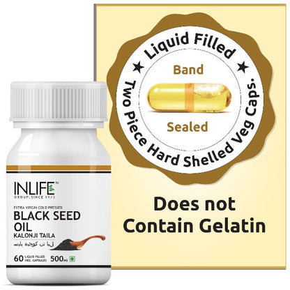 INLIFE  Black Seed Oil - 60 tabs