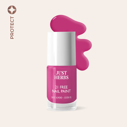 Just Herbs Nail Paints | 21-Free Formula