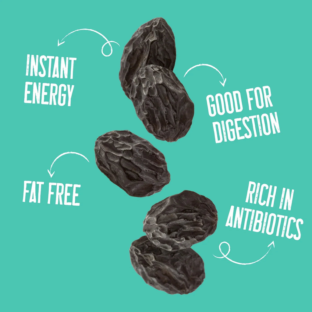 Yogabar Afghani Black Raisins - 200 gms