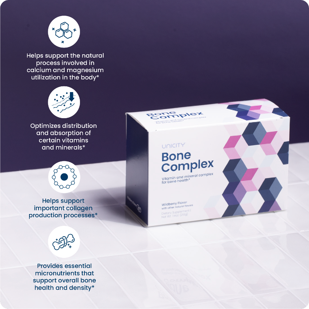 Unicity Bone Complex: Support Your Body's Foundation 30 sachets
