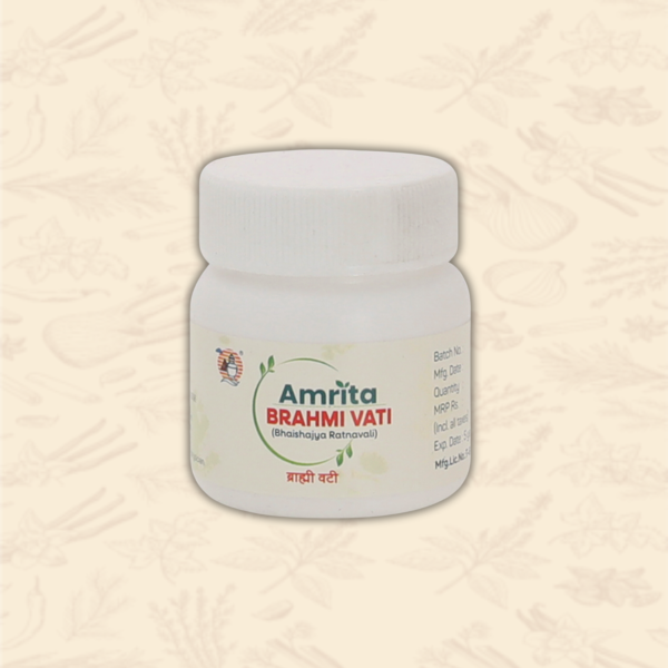 Amrita Brahmi Vati - 60 Tablets