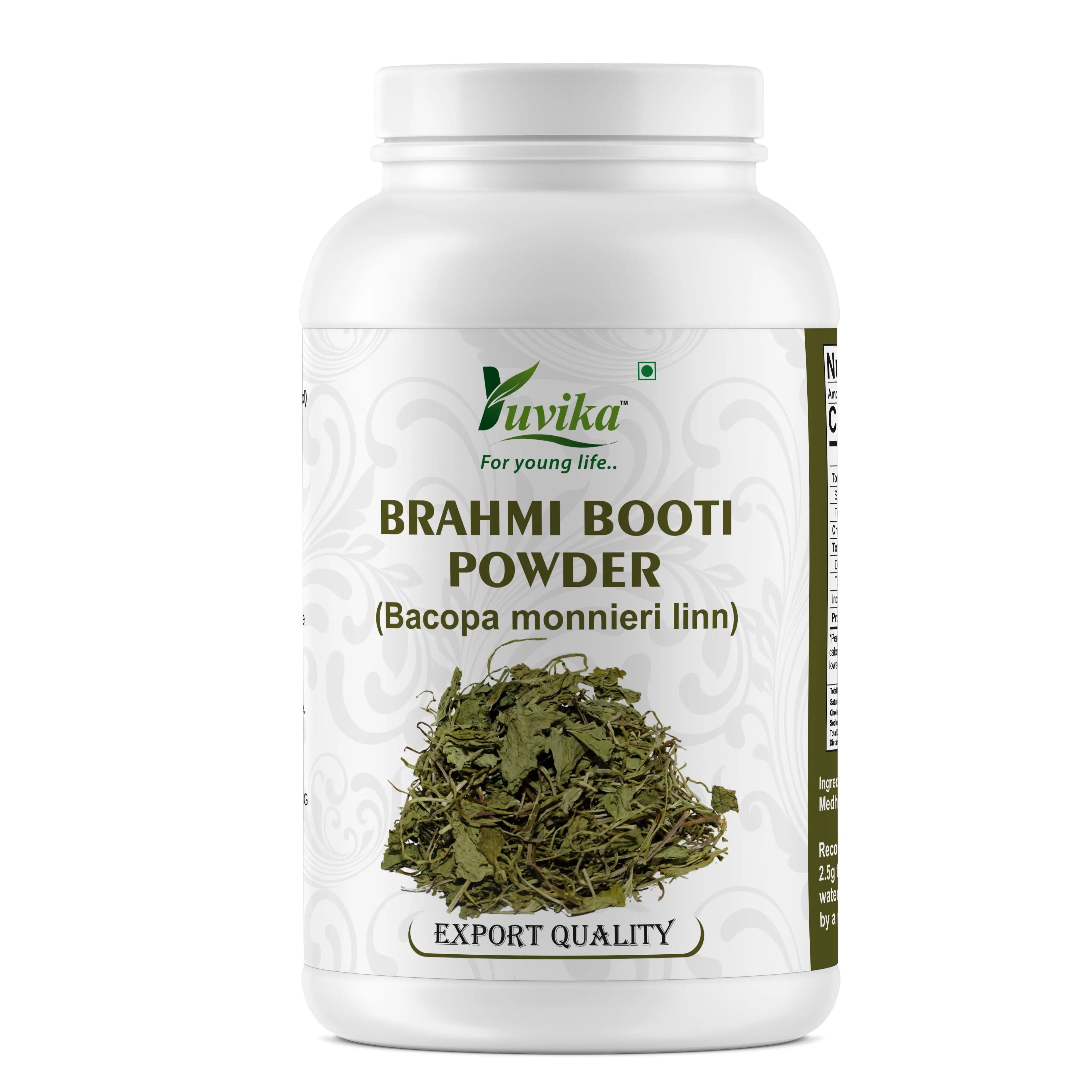 Yuvika Brahmi Booti Powder Gotu Kola - 100 gms