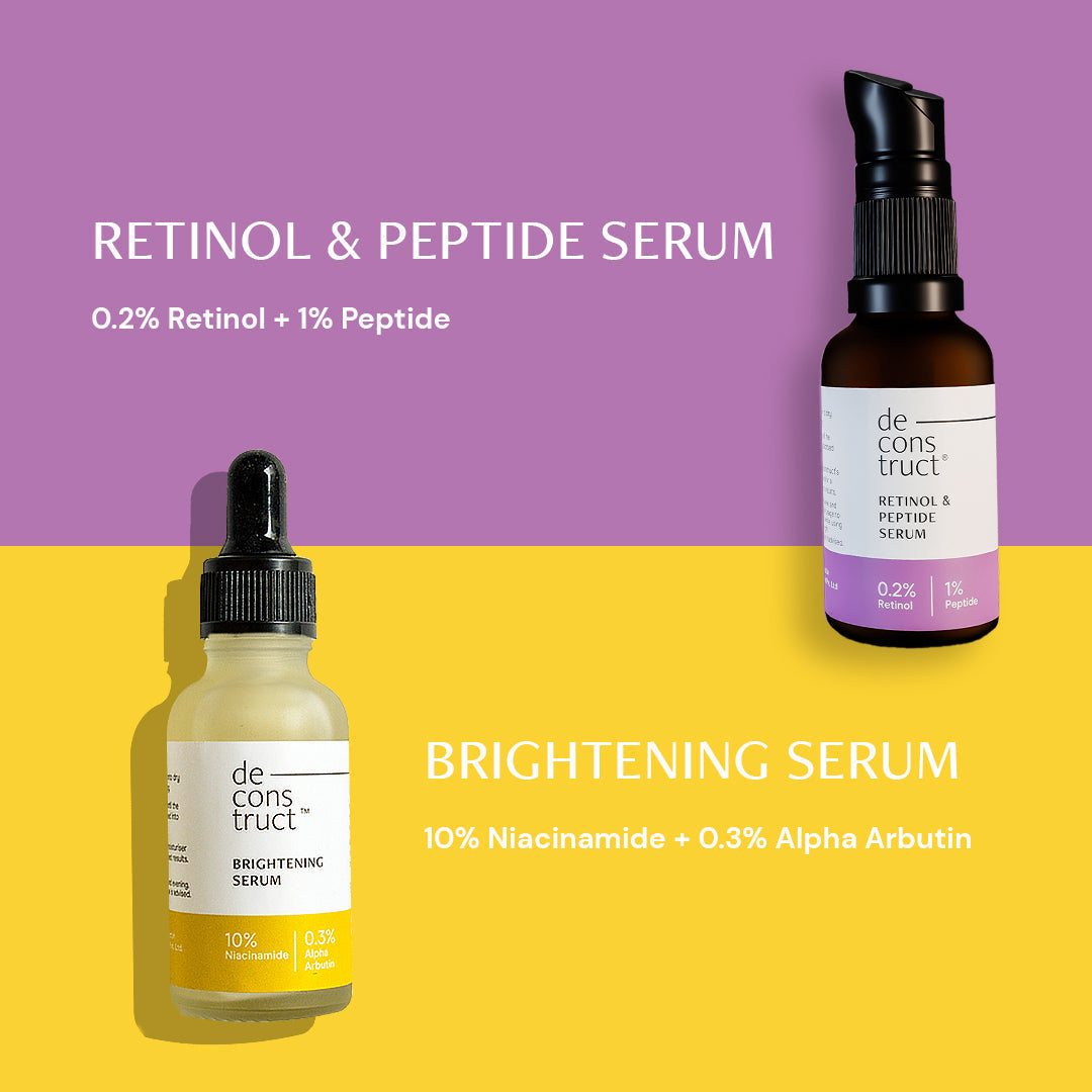 Deconstruct Daily AM PM Young & Glowing Skin Combo