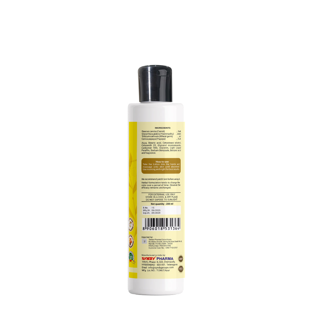 Bello Herbals Brightening & Lightening Lotion