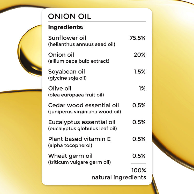Brillare Onion & Bakuchiol Oil Shots and Onion Oil Combo