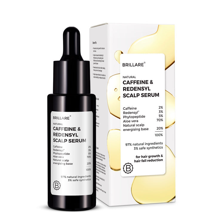 Brillare Caffeine & Redensyl Scalp Serum For Hair Growth - 30 ml