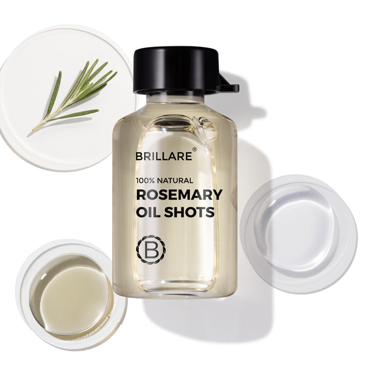 Brillare Rosemary Oil Shots For Visible Hair Growth