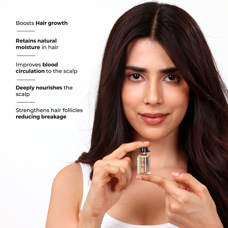 Brillare Rosemary Oil Shots For Visible Hair Growth