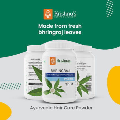 Krishna'S Herbal & Ayurveda Bhringraj Powder