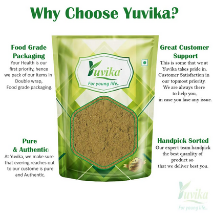 Yuvika Tej Patta Powder - Cinnamomum Tamala - Bay Leaves Powder
