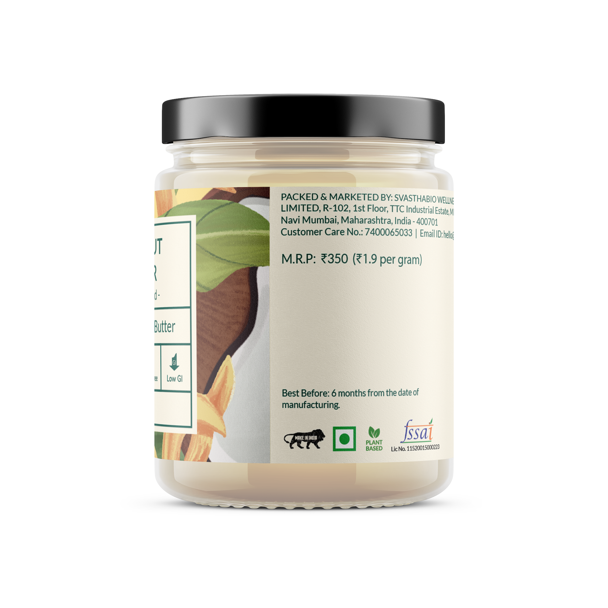 Good Graze Coconut Butter - 180 gms