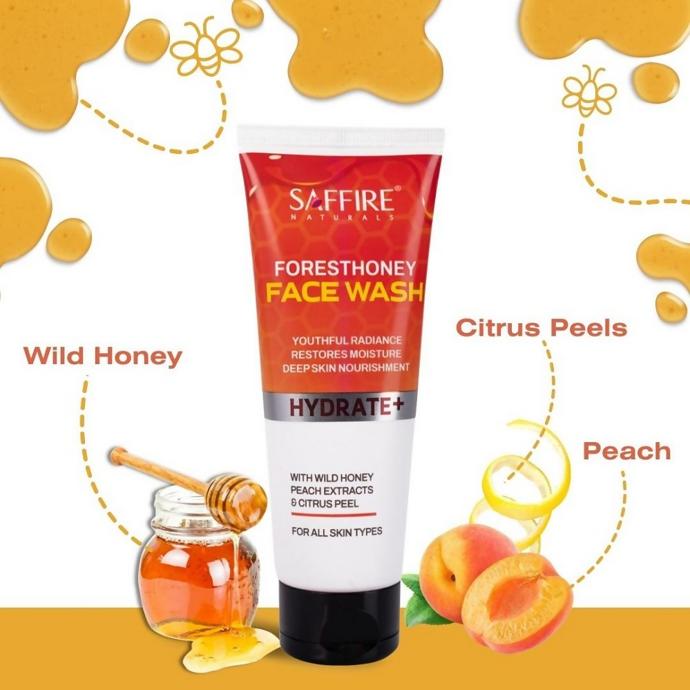 Saffire Naturals Forest Honey Face Wash