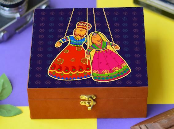 Collectibles India Wood Gift Box