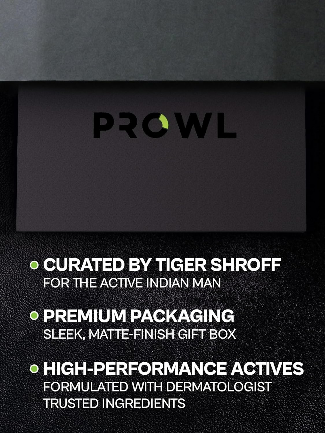 Prowl By Tiger Shroff Unique Skincare Gift Kit
