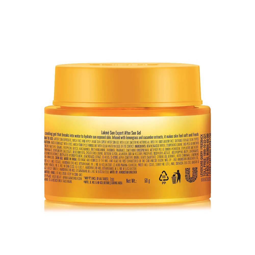 Lakme Sun Expert After Sun Cooling Gel - 50 gms