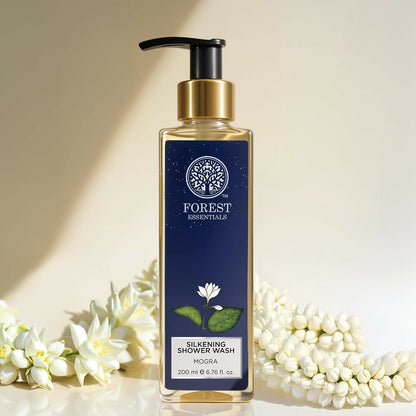 Forest Essentials Silkening Shower Wash Mogra